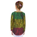 Rasta Forest Rastafari Nature Kids  Long Sleeve Tee View2