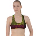 Rasta Forest Rastafari Nature Criss Cross Racerback Sports Bra View1