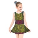 Rasta Forest Rastafari Nature Kids  Skater Dress Swimsuit View1