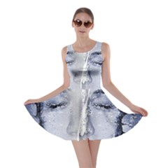 Girl Water Natural Hair Wet Bath Skater Dress by Simbadda