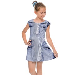 Girl Water Natural Hair Wet Bath Kids Cap Sleeve Dress by Simbadda