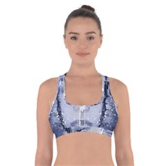 Girl Water Natural Hair Wet Bath Cross Back Sports Bra by Simbadda