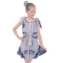 Girl Water Natural Hair Wet Bath Kids  Tie Up Tunic Dress by Simbadda