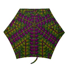 Butterfly Liana Jungle And Full Of Leaves Everywhere Mini Folding Umbrellas by pepitasart