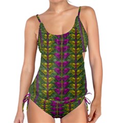 Butterfly Liana Jungle And Full Of Leaves Everywhere Tankini Set by pepitasart