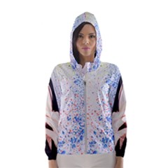 Sprinkle2 Hooded Windbreaker (women) by designedbyrevolutionchild