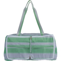 Bold Stripes Soft Green Multi Function Bag by BrightVibesDesign