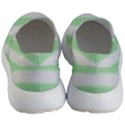 Bold Stripes Soft Green Women s Lightweight Slip Ons View4