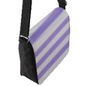 Bold Stripes Soft Purple Pattern Removable Flap Cover (S) View3