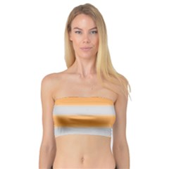 Bold Stripes Yellow Pattern Bandeau Top by BrightVibesDesign