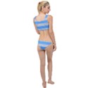 Bold Stripes Bright Blue pattern The Little Details Bikini Set View2