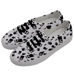 Gentleman Pattern Men s Classic Low Top Sneakers by Valentinaart