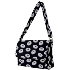 Donuts Pattern Full Print Messenger Bag by Valentinaart