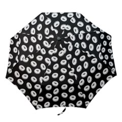 Donuts Pattern Folding Umbrellas by Valentinaart