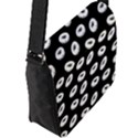 Donuts pattern Flap Closure Messenger Bag (L) View2