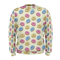 Donuts Pattern Men s Sweatshirt by Valentinaart