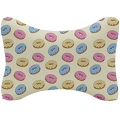 Donuts Pattern Seat Head Rest Cushion by Valentinaart