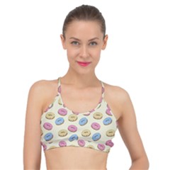 Donuts Pattern Basic Training Sports Bra by Valentinaart