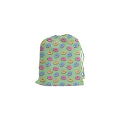 Donuts pattern Drawstring Pouch (XS)