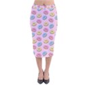 Donuts pattern Velvet Midi Pencil Skirt View1