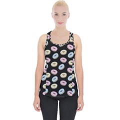 Donuts Pattern Piece Up Tank Top by Valentinaart