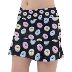 Donuts Pattern Tennis Skirt