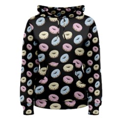 Donuts Pattern Women s Pullover Hoodie