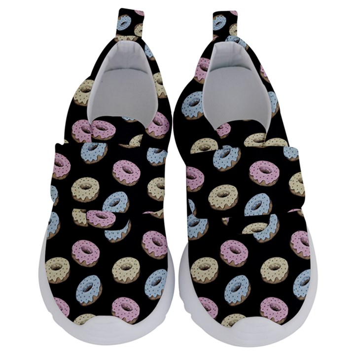 Donuts pattern Velcro Strap Shoes