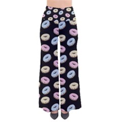 Donuts Pattern So Vintage Palazzo Pants by Valentinaart