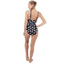 Donuts pattern High Neck One Piece Swimsuit View2