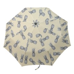 Pineapple Pattern Folding Umbrellas by Valentinaart