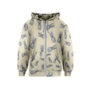 Pineapple pattern Kids  Zipper Hoodie View1