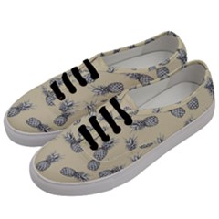 Pineapple Pattern Men s Classic Low Top Sneakers by Valentinaart