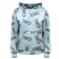 Pineapple Pattern Women s Pullover Hoodie by Valentinaart