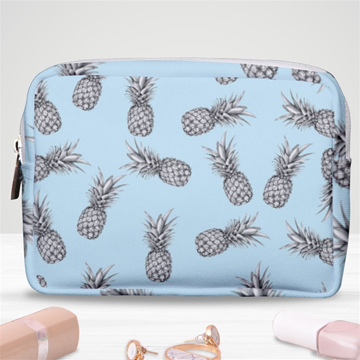 Pineapple pattern Make Up Pouch (Medium)