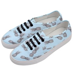 Pineapple Pattern Women s Classic Low Top Sneakers by Valentinaart