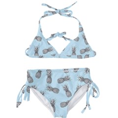 Pineapple Pattern Kids  Classic Bikini Set