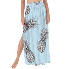 Pineapple Pattern Maxi Chiffon Tie-up Sarong by Valentinaart