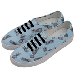 Pineapple Pattern Men s Classic Low Top Sneakers by Valentinaart