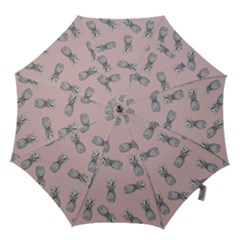 Pineapple Pattern Hook Handle Umbrellas (large) by Valentinaart