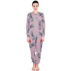 Pineapple Pattern Onepiece Jumpsuit (ladies) 