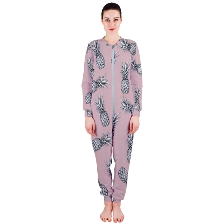 Pineapple pattern OnePiece Jumpsuit (Ladies) 