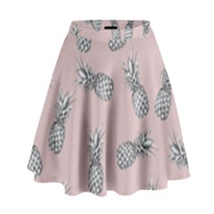 Pineapple Pattern High Waist Skirt by Valentinaart