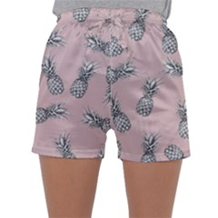 Pineapple Pattern Sleepwear Shorts