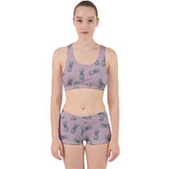 Pineapple Pattern Work It Out Gym Set