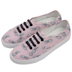 Pineapple Pattern Women s Classic Low Top Sneakers by Valentinaart