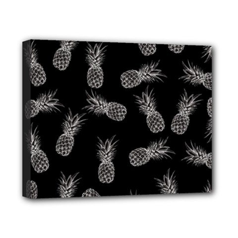 Pineapple Pattern Canvas 10  X 8  (stretched)