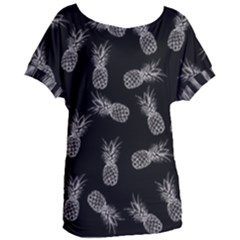 Pineapple Pattern Women s Oversized Tee