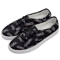 Pineapple Pattern Women s Classic Low Top Sneakers by Valentinaart