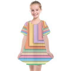 Colorful Wallpaper Abstract Kids  Smock Dress